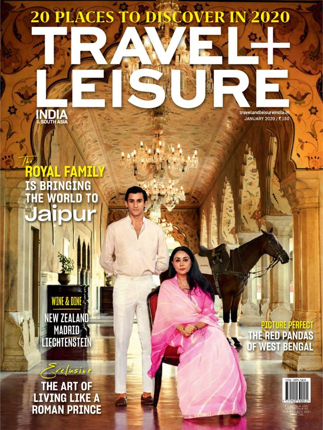 Travel + Leisure India & South Asia January 2020 cover